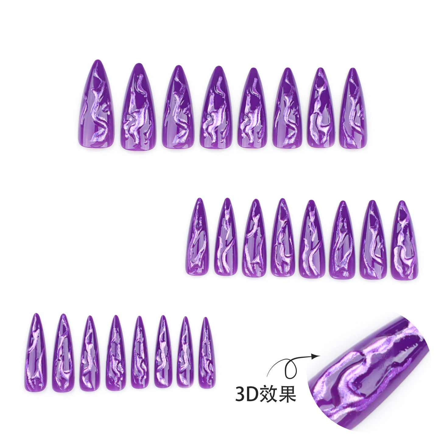 Witch's Hand-Stilleto Large HW24LF20